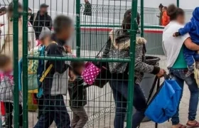 Migrantes separados de familias