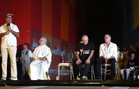 El Alcalde Alejandro Char durante su intervención.