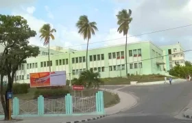 Hospital Provincial Saturnino Lora a donde fueron conducidos los heridos.