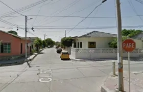 Calle 52 con carrera 29, lugar donde ocurrió el hecho. 