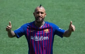 Arturo Vidal, jugador del Barcelona.