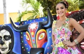 La Reina del Carnaval Valeria Abuchaibe.