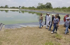 El Gobernador Eduardo Verano De la Rosa recorriendo las obras.