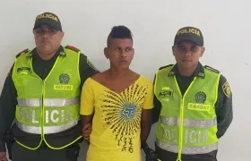 Fernando Aldemir Beltrán González, alias 'Wason', capturado por herir y atracar a estudiante de Uniatlántico.