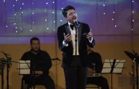 El tenor barranquillero Eduardo Escolar.