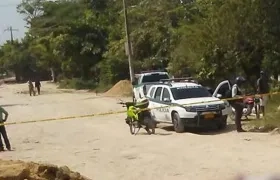 El presunto atracador murió en el lugar de los hechos. 