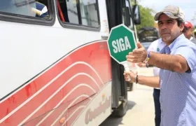 El Alcalde Alejandro Char.