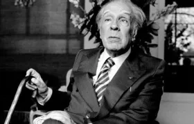 El escritor Jorge Luis Borges.