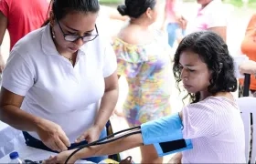 Jornada Salutón en el barrio Viña del Rey