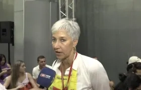 Patricia Maestre presidenta de la Cruz Roja y de Sabor Barranquilla.