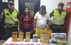 Heidy Patricia Cabrera López, de 31 años; y a Marco Aurelio Cubillos Blanco, de 39, fueron los capturados.