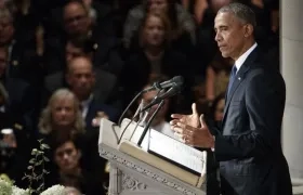 El expresidente de Estados Unidos Barack Obama.