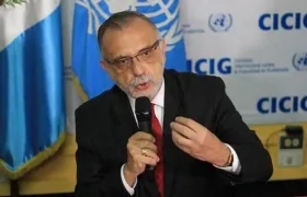 Iván Velásquez, jefe de la Comisión Internacional Contra la Impunidad en Guatemala (Cicig).