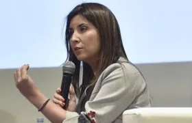María Victoria Angulo, ministra de Educación.