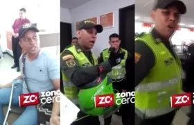Momentos de la protesta y el abuso de poder de la Policía.