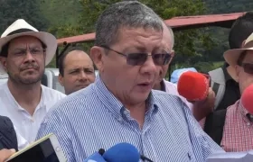 El líder del partido político FARC "Pablo Catatumbo"