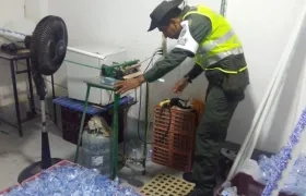 Momentos del operativo.