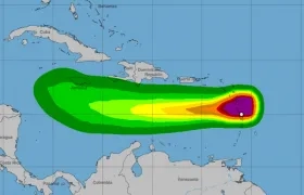 Tormenta Isaac pasará el fin de semana para el Caribe colombiano.