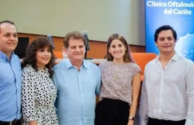 Doctor Luis Escaf durante el lanzamiento de Savios, que mejorará la atención a los pacientes de la Clínica Oftalmológica del Caribe.