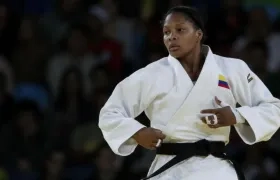 Yuri Alvear, judoca colombiana. 
