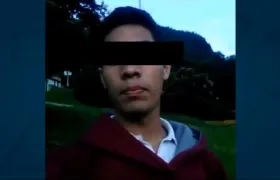 El video del joven antes de lanzarse del piso 48 de la Torre Colpatria.