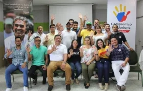 Militantes del Movimiento Compromiso Ciudadano en Soledad