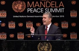 Iván Duque, presidente de Colombia.