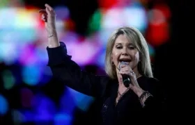 La cantante australiana Olivia Newton-John.