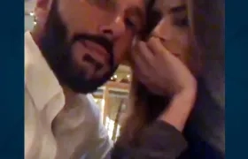 La exvirreina Universal Ariadna Gutiérrez y el Dj francés Cedric Gervais.