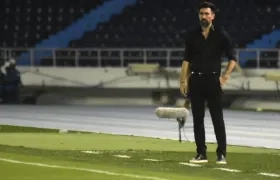 Eduardo Domínguez, DT del Club Atlético Colón de Santa Fe.