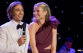Los novios Brad Falchuk y Gwyneth Paltrow.