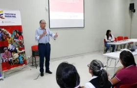 Director territorial de la Unidad para las Víctimas del Atlántico, Alfredo Palencia.