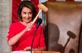 La demócrata Nancy Pelosi.