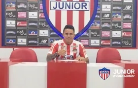 El volante santandereano Roger Torres.