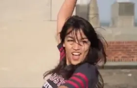 Alexandria Ocasio-Cortez, joven congresista de Estados Unidos.