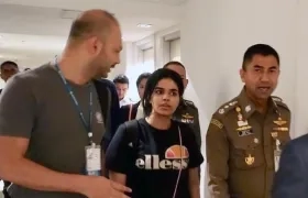 La joven saudí Rahaf Mohammed Al-Qunun.