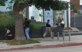 El hombre se entregó ante el asedio de las autoridades.