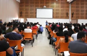 La Facultad de Ciencias Jurídicas diciéndole sí al regreso a clases. 