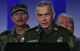 General Óscar Atehortúa, director nacional de la Policía.