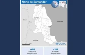 Según la OCHA, los combates se producen cerca de la escuela de la vereda La Primavera, en San Calixto.