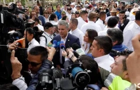 Presidente Duque volvió a referirse a que el ELN no tiene voluntad de paz.