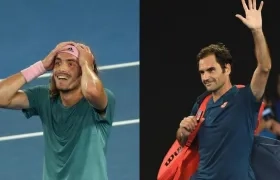  Roger Federer (3) cayó eliminado en octavos de fin ante Stefanos Tsitsipas.