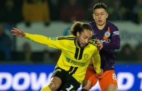 Ian Carlo Poveda, delantero colombiano del Manchester City.