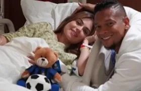 Sara Uribe y Fredy Guarín.
