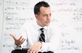 El gerente de la Radio Televisión Nacional de Colombia (RTVC), Juan Pablo Bieri,