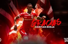 Así despidió el Toluca a Cristian Borja.