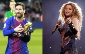 Messi y Shakira.