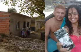 La mujer murió en el lugar de los hechos, mientras su pareja está herida.