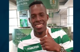 Cristian Borja, jugador colombiano. 