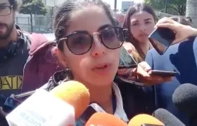 La periodista colombiana Maurén Barriga.